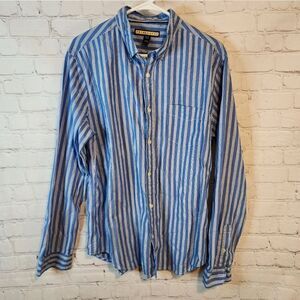 Men's Prince & Fox longsleeve button-down shirt, size Large